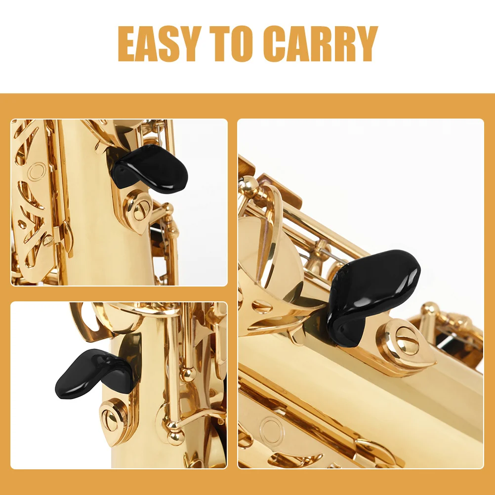 

7Pcs Sax Silicone Thumb Rest Cover Soft Flexible Durable Finger Protector Anti Slip Saxophone Accessory Silicone Sax Thumb Mat