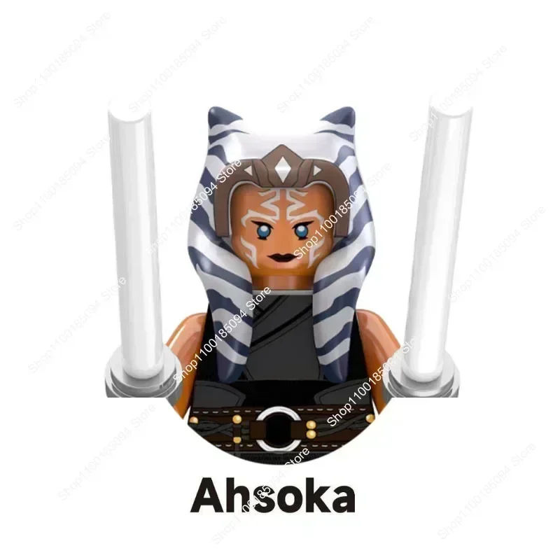 Hasbro Star Wars Building Blocks Darth Vader Mandalorians Rex Kylo Ren Palpatine Bricks Ahsoka Mini Doll Figure Kid Toys Gifts