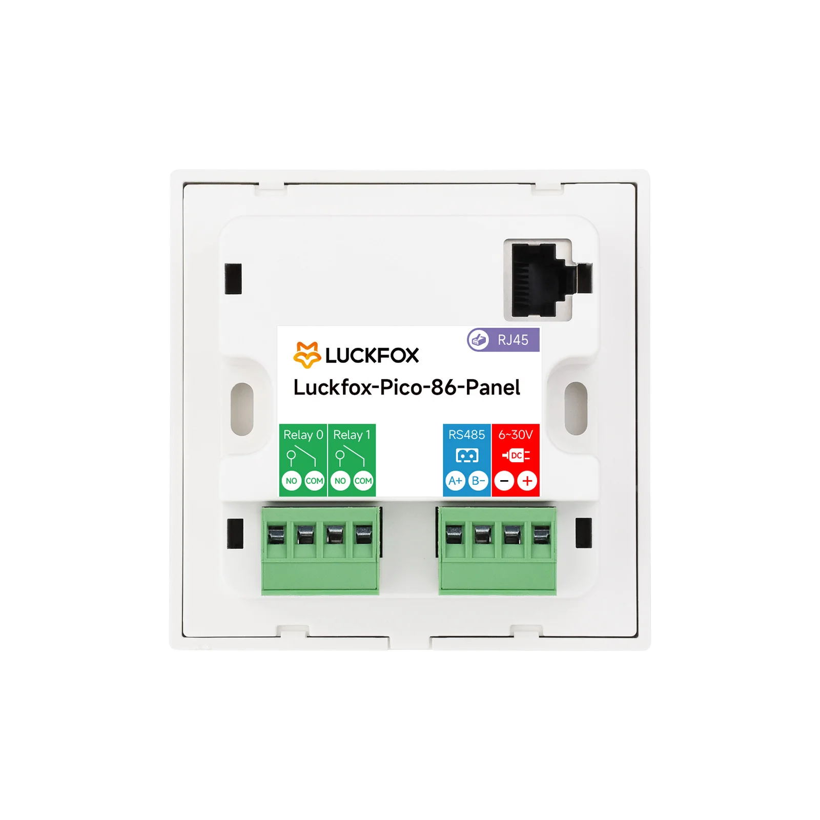 Luckfox Core1106 Smart 86 Box Development Board ARM Cortex-A7 4inch 720x720 touch LCD RS485 WiFi 6 Bluetooth 5.2 128MB RV1106G2