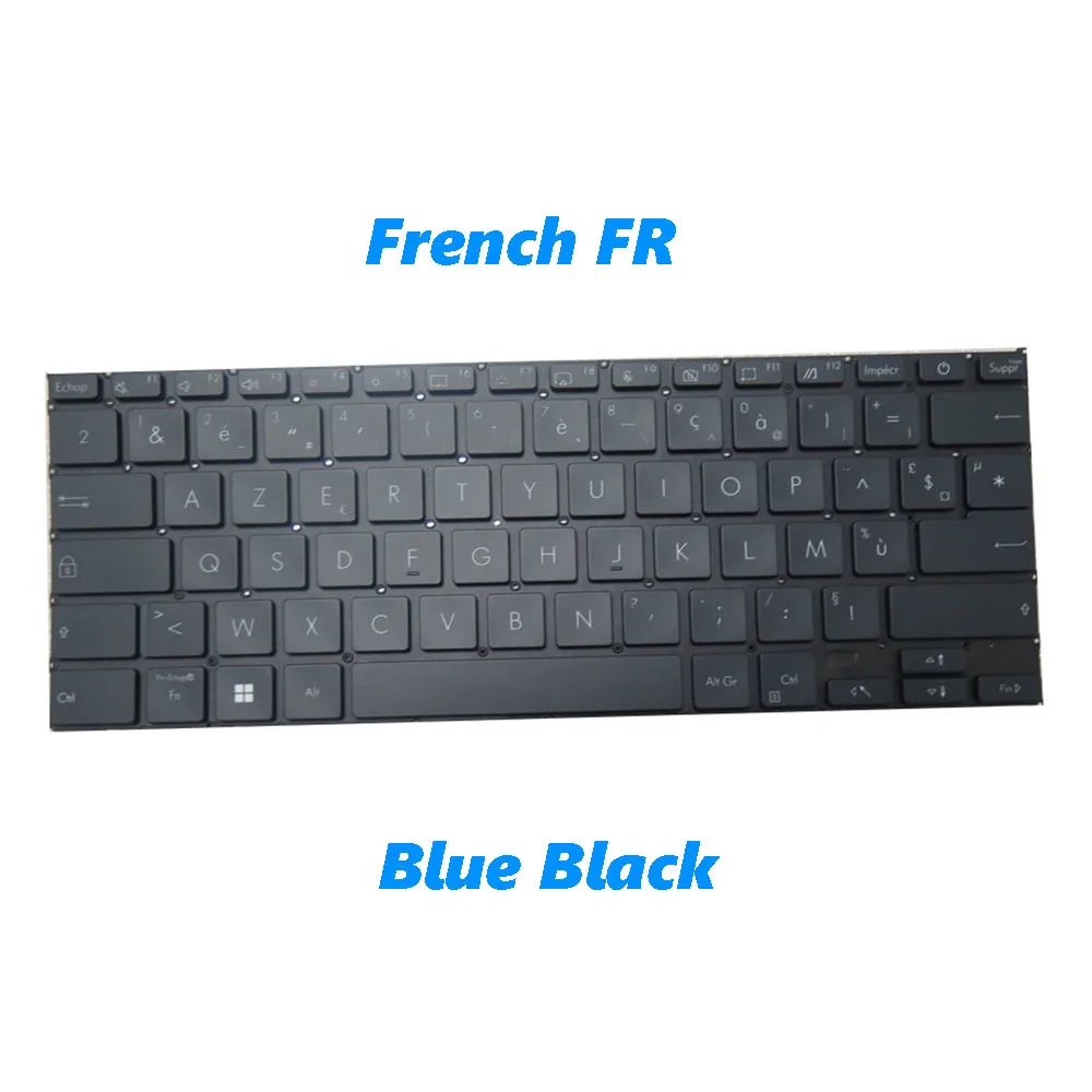 

UK\BE\FR\PO\US Keyboard For ASUS ZENBOOK 14X OLED UX3404V UX3404VA UX3404VC With Backlit Without Frame