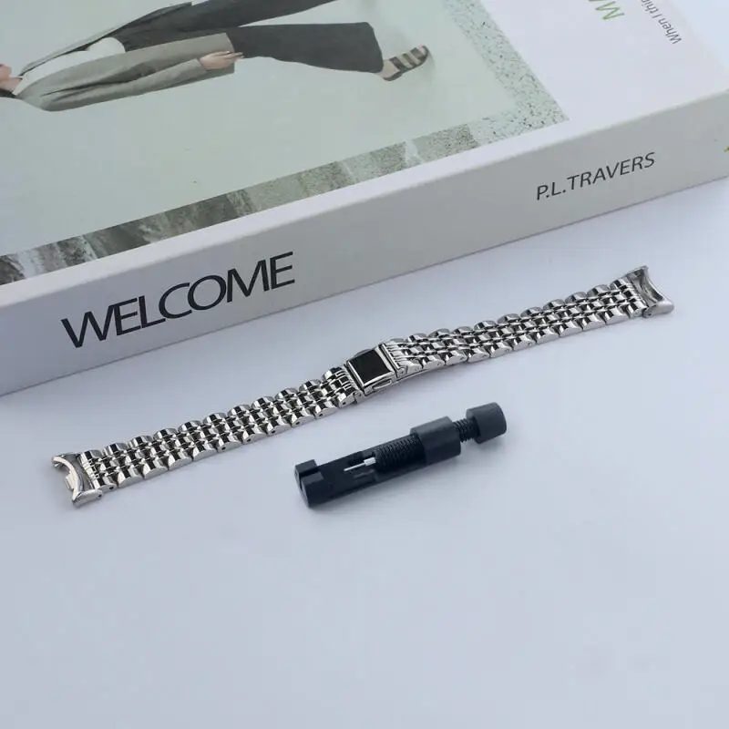 Edelstahl-Uhrenarmband für Xiaomi Mi Band 10 Smartwatch-Armband Metall Correa für Xiaomi Mi Band 8 9 10 Armband – Detail 18