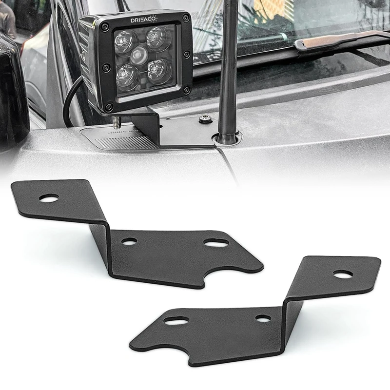 A-Pillar Light Bar Brackets For Ford Bronco 2021 2022 2023 LED Light Bar Mount Bracket Replacement Parts