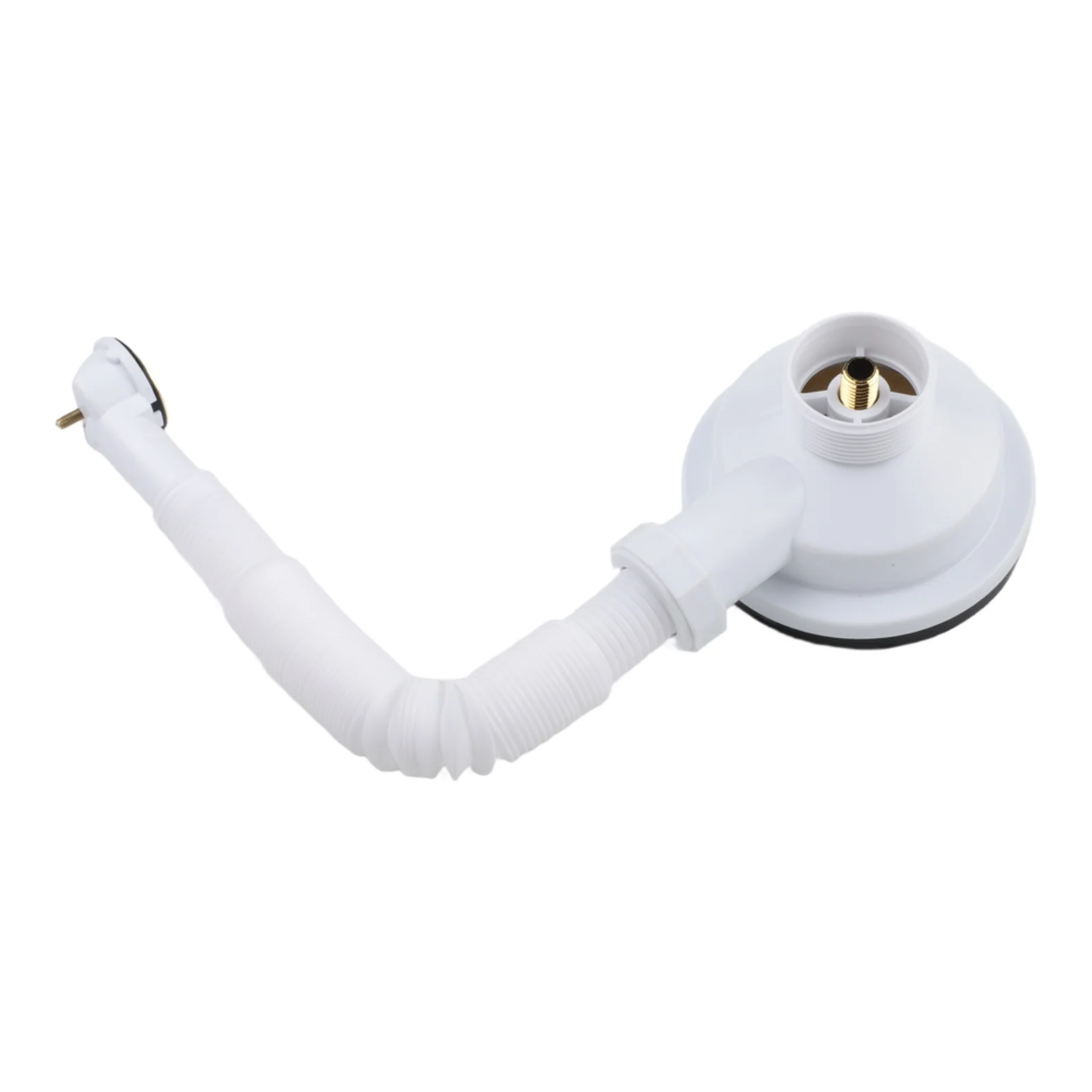 Gold Plated Sink Drain Strainer 114MM with Overflow Downcomer for Kitchen Sink Compatible with 83 95MM Openings