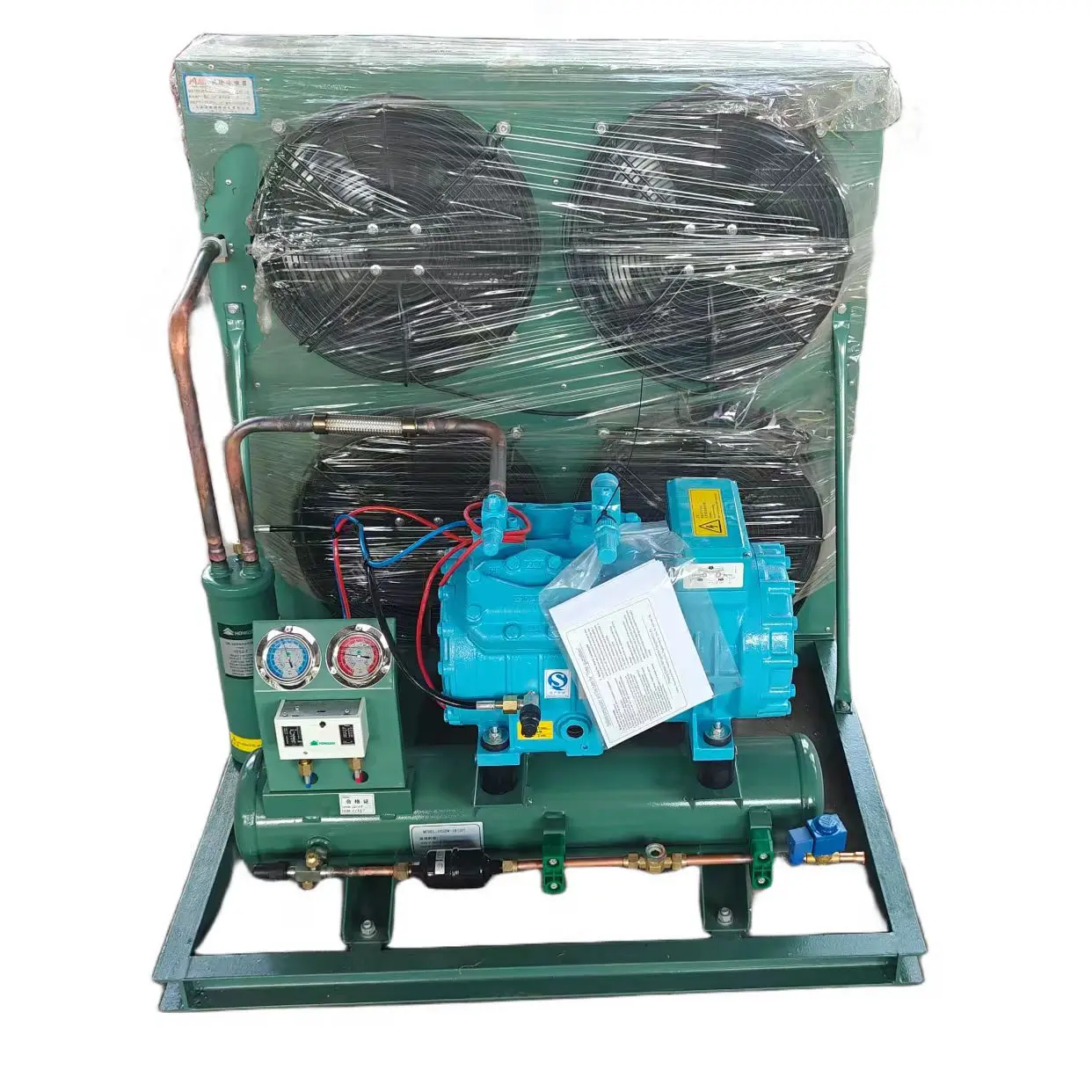 Bitzer 6hp Cold Room Compressor New Automatic Refrigeration Condensing Unit Competitive Price Motor Various Refrigeration