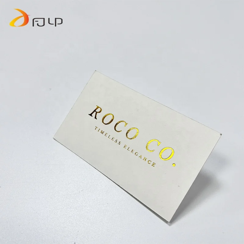 20 0.Zhang.Custom.Custom Logo business card Card Thank You Card foil with silver foil