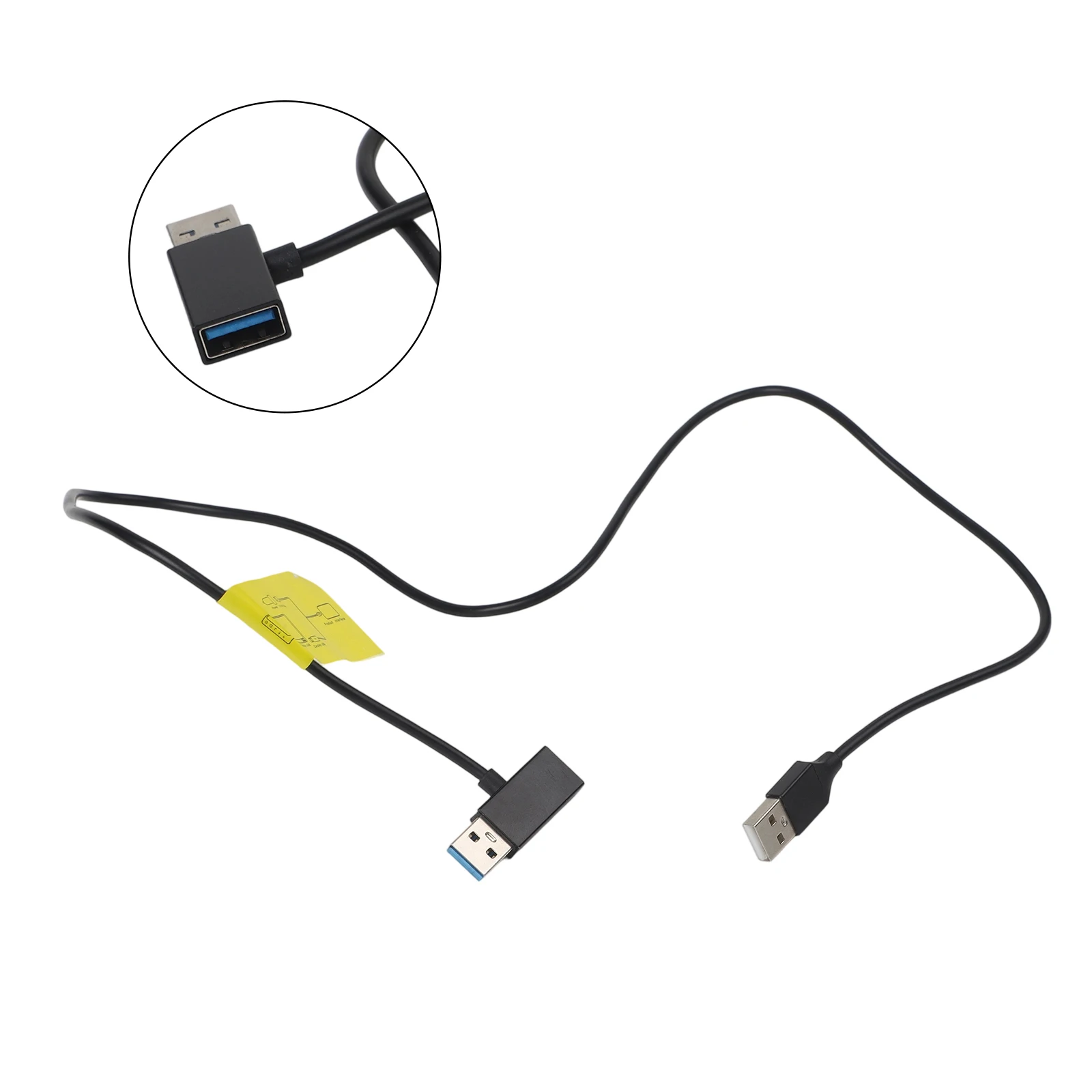 1 Pcs Car USB Splitter USB Power Data Adapter Y-Cable For Android Auto For Carplay Adapter Power Cord Adapter