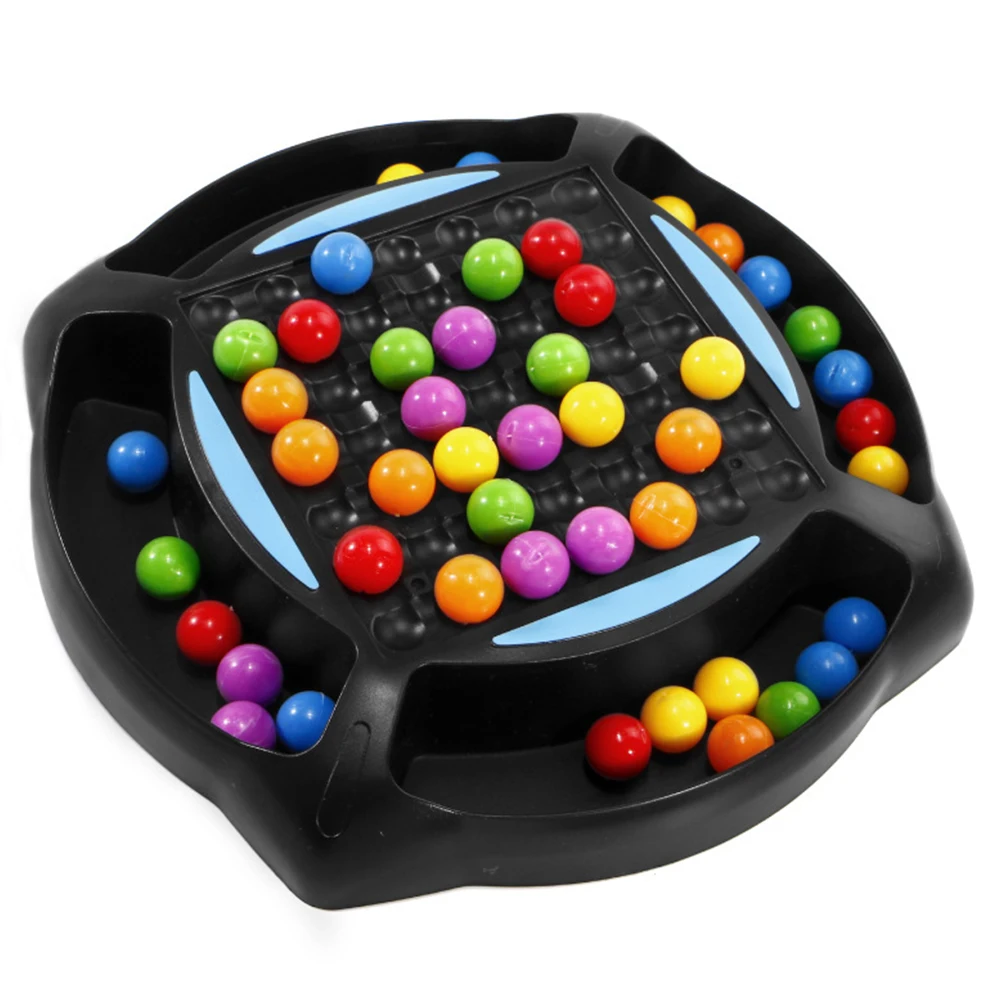 

Радужная игра, взаимодействие, игра для устранения фасоли, шахматная игра, Радужный шарик, цветной образовательный набор для детей