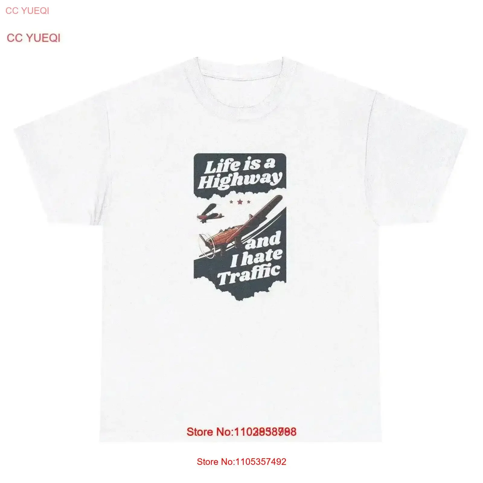 Life Is A Highway And I Hate Traffic T Shirt Funny Quote Meme Ironic Humor vintage Washed Stretched designer clothes