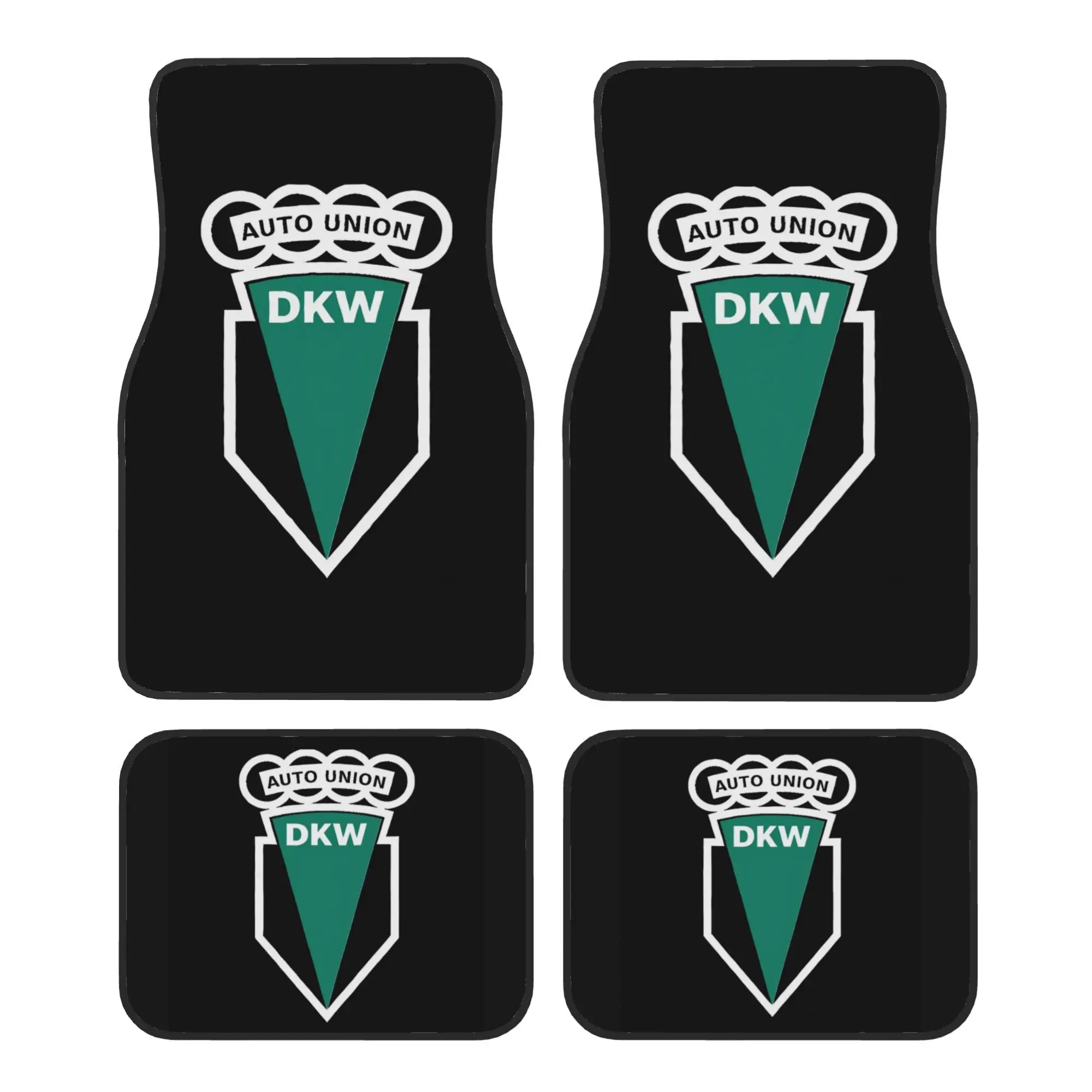 Juego de 4 alfombrillas para motocicleta DKW CLASSIC para coches clásicos, hechas para durar, adecuadas para vehículos, perfectas como regalos, alfombrilla interior