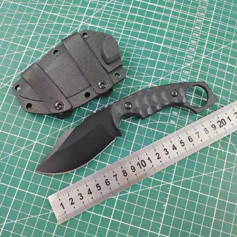 

XOF Claw Fixed Blade Knife NioLox Blade Glass Fiber Handle Tactical Camping Hiking Survival Tool Hunting Knives
