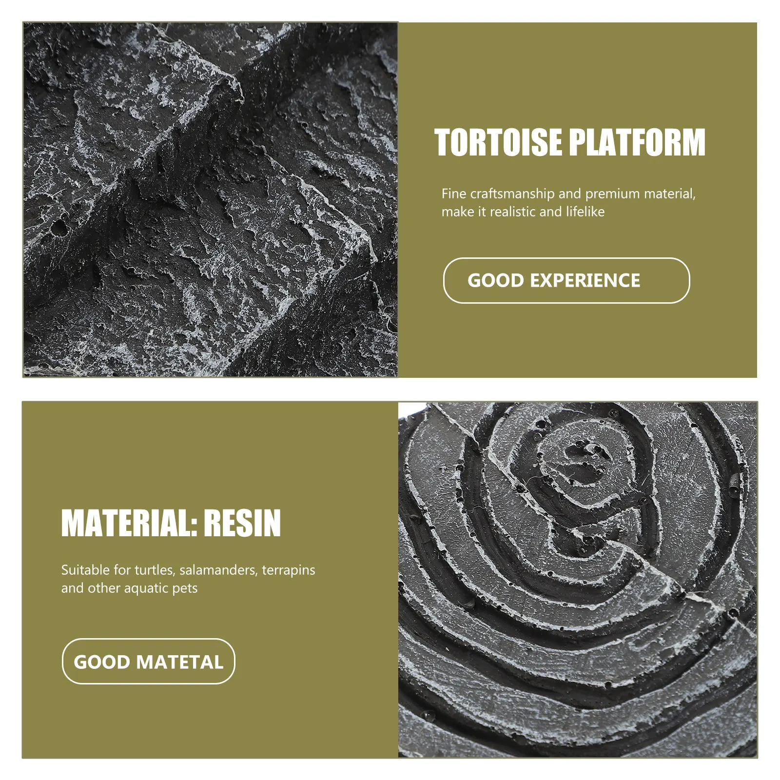 

1pc Resin Basking Platform Floating Rest Spot For Aquatic Pets Reptile Dock Turtle Tank Accessory Pet Turtle Supplies Aquarium