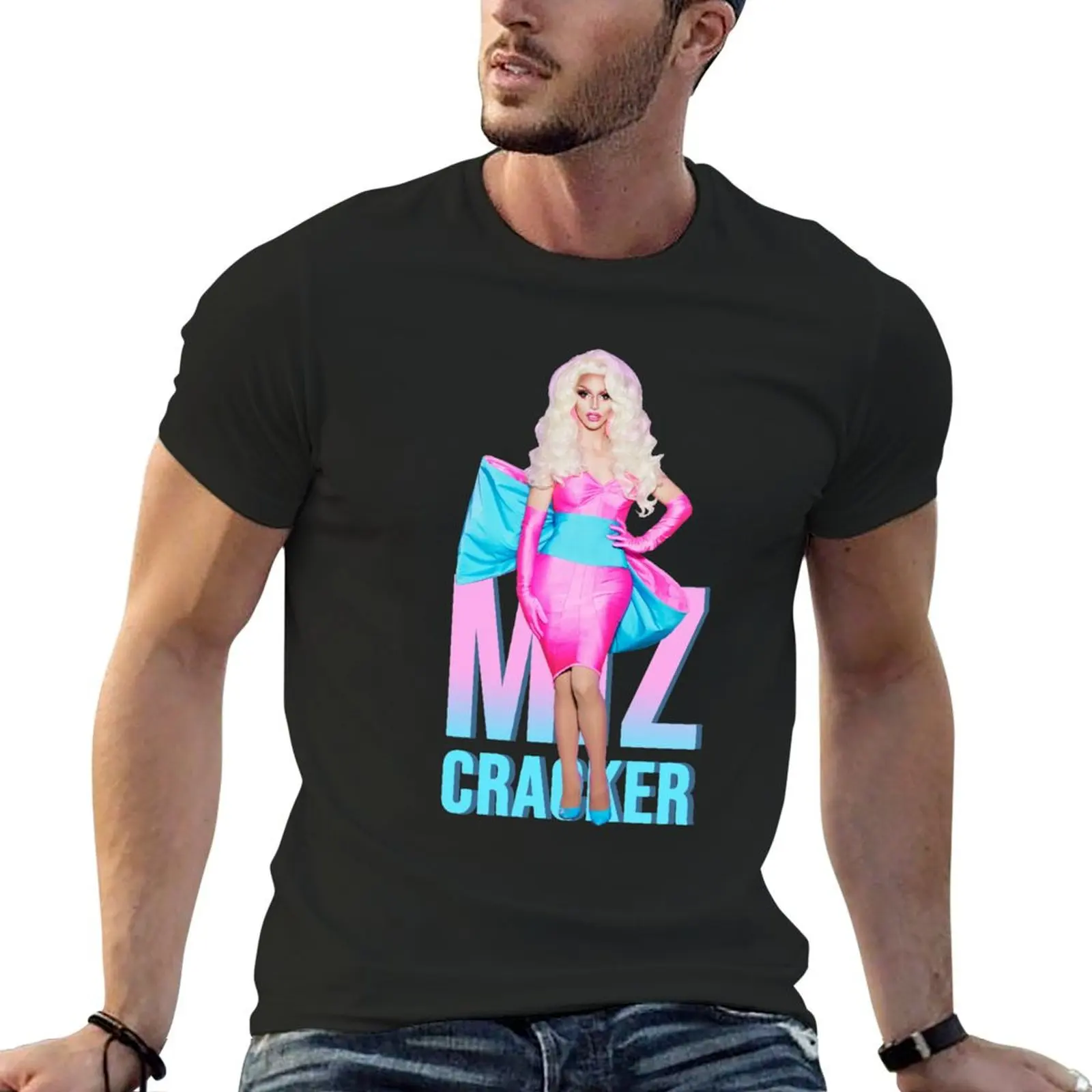 MIZ CRACKER T-Shirt sublime kawaii clothes custom t shirt t shirt men 100℅ cotton