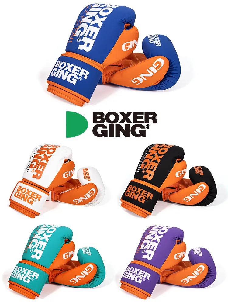 

Thickened Boxing Gloves Sparring Sandbags Three-Mode Training Professional-Grade Breathable Wear-Resistant Protective Equipment