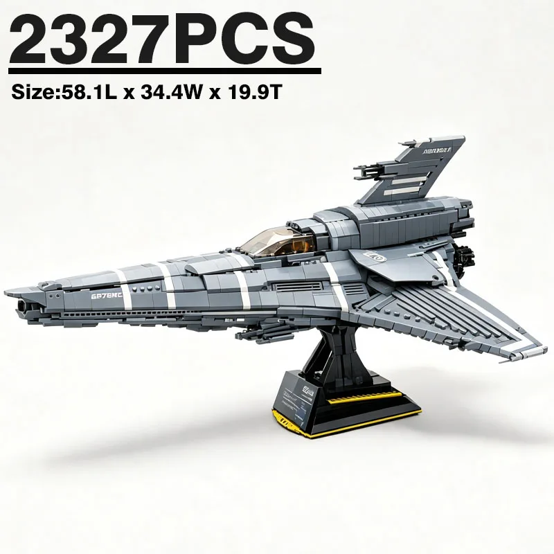 New MOC-9424 Interstellar Space Wars The Battlestar Galactica Colonial Viper MKII Building Blocks Bricks Kid Toy Christmas Gifts