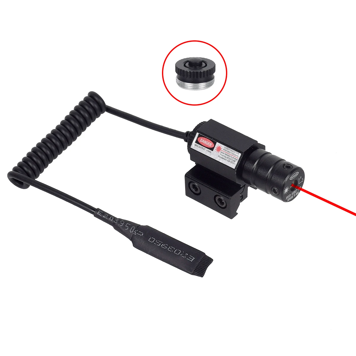 Tactical Red Green Dot Laser Pointer Sight Scope 11mm 20mm Adjustable Picatinny Rail Mount Laser With Batteries view 6