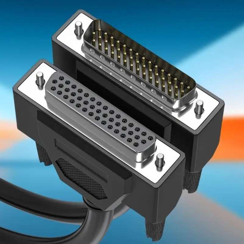 DB44 Extension Cable Male to Female/Male for Cash Registers and Control Equipment