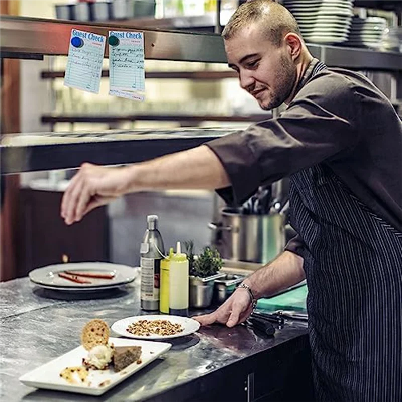 BAAG-Guest Checks Book 20Pack، وسادات ملاحظات الخادم، وسادات أسلاك ملحقات النادلة، وسادات طلب مستلزمات المطاعم 1000 عدد إجمالي Du