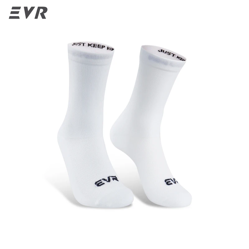 EVR Cycling Socks Professional Unisex Cycling Road Mountain Bike Sports Socks Stockings High Elastic Running Bike Accessories
