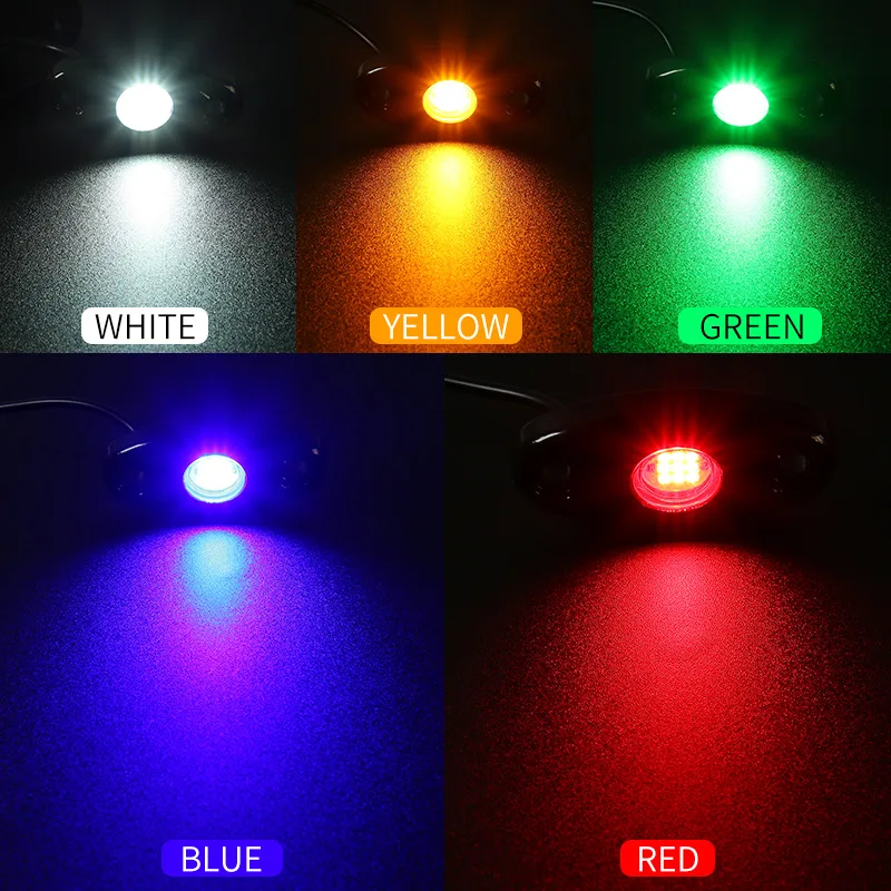 Car LED Chassis Light Underbody LED Atmosphere Light Decorative Lamp Exterior Decoration Rock Light For Jeep Suv Offroad 12V