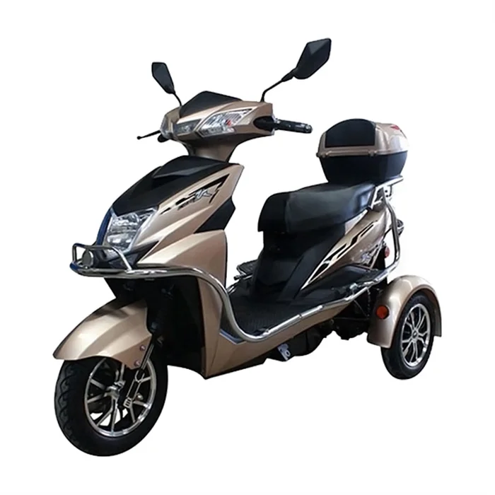 New Three-wheeled Electric Motorcycle 800W Battery 60 72V Electric Tricycle Scooter Motorcycle tricycle for adults