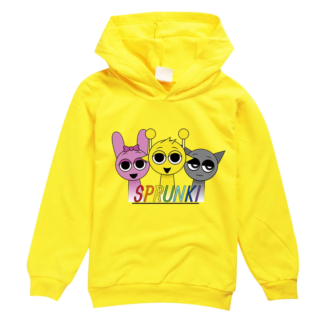 Horror Spiel Sprunki Hoodie Kinder Incredibox Kleidung Teenager Jungen Mit Kapuze Sweatshirts Kinder Weiche Kleidung Mädchen Cartoon Mäntel