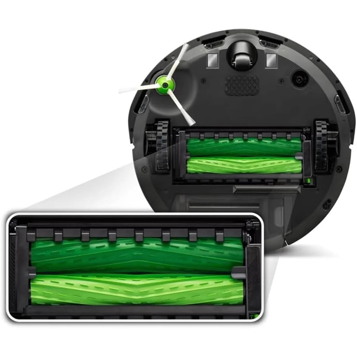 فرش دوارة، فرش مطاطية متعددة الأسطح لـ IRobot Roomba I3 I3+، I4 I4+، I6 I6+، I7 I7+، I8 I8+، J7 J7+، E5 E6 E7_ABGP