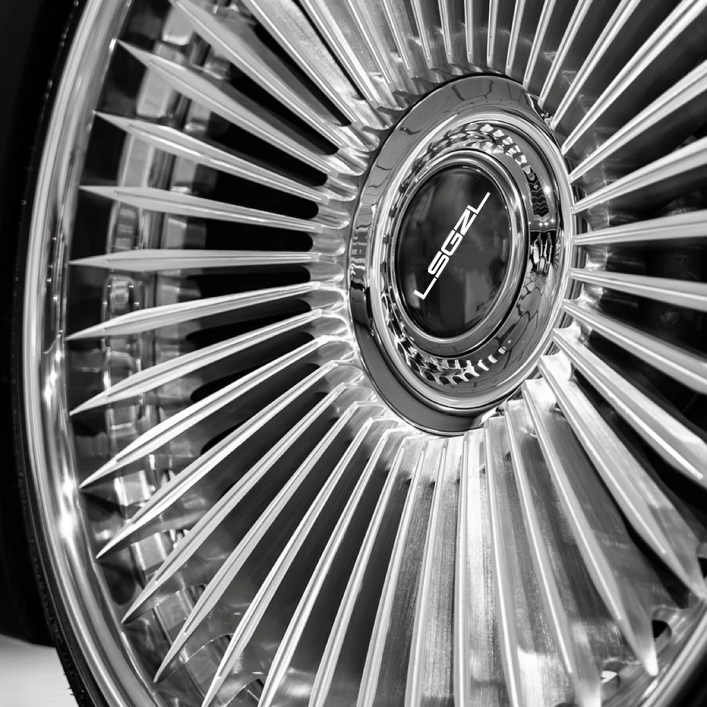 LSGZL Custom 2 Piece Forged Alloy 18 19 20 21 22 Inch Polished Chrome Wheel 5x114.3 5x130 6x139.7 Rims for Range Rover Jaguar