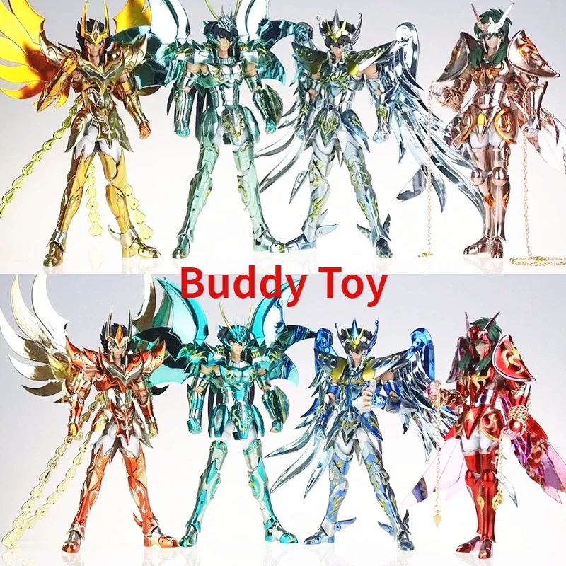 In Stock GT Saint Seiya Myth Cloth EX God Dragon Shiryu Andromeda Shun Cygnus Hyoga V4 Knights of The Zodiac Action Figure Toy