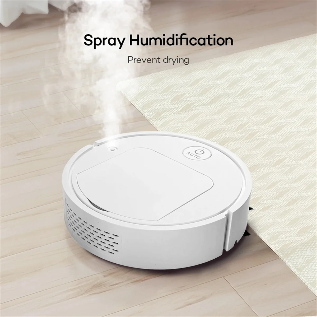 New Wet Mopping USB Rechargeable 5-In-1 Robot Vacuum Cleaner Automatic Cleaning Sweeping Machine Vacuum Cleaners Black