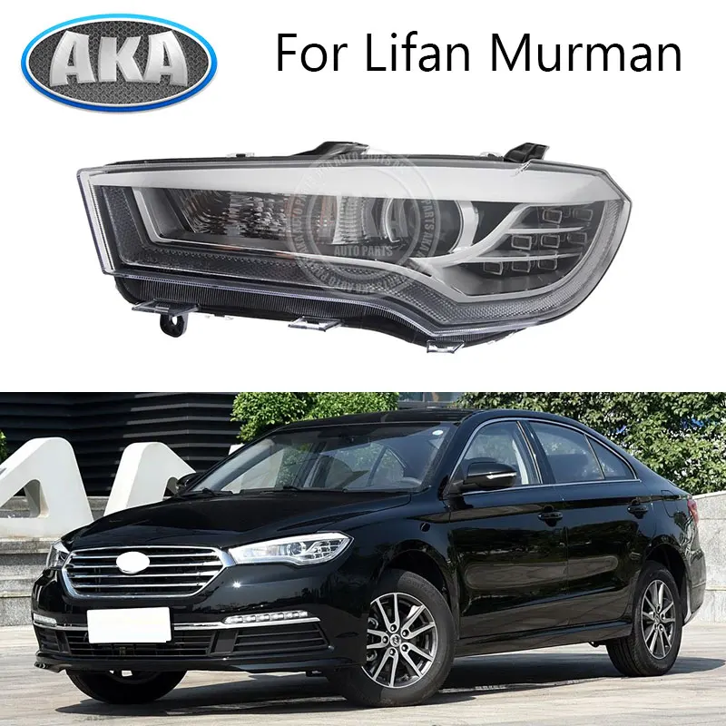 Halogen Headlight Assembly OEM Style For Lifan Murman 820 15-20 Front Headlamp Bulb Socket Plug & Play Replacement
