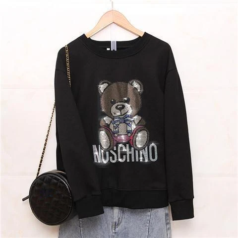 Spring Autumn Y2k Clothes Korean Fashion with Letter Prints Women\'s Sweat-shirt Harajuku Style Pullover Tops Aesthetic Crewneck