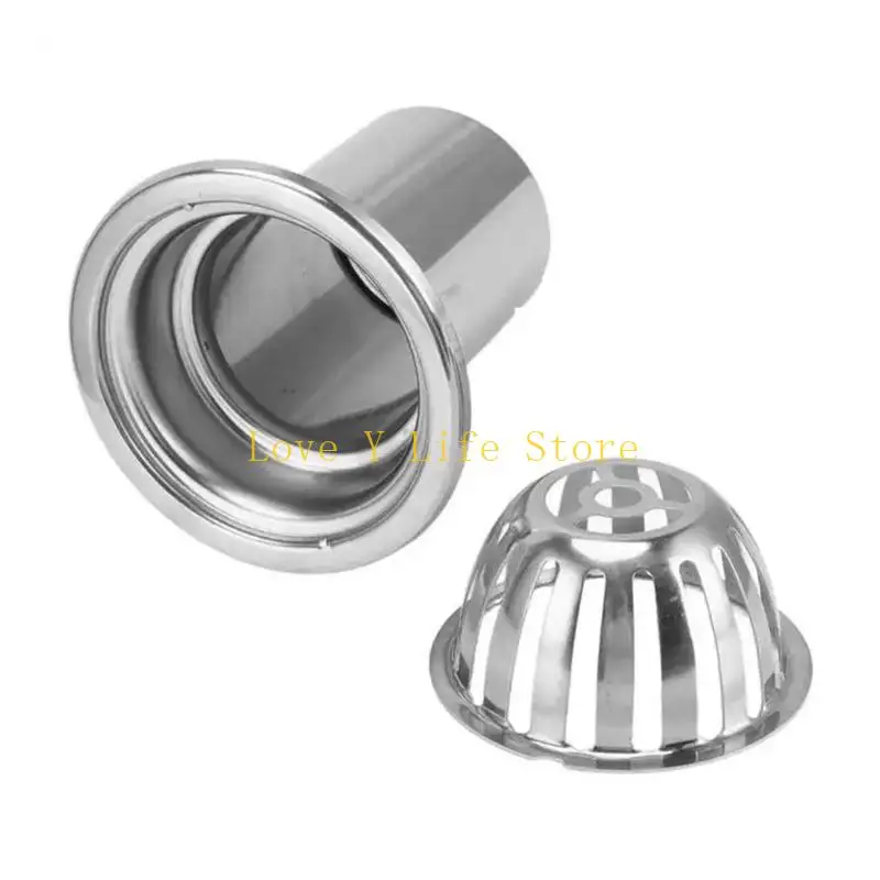 L74C Varanda Telhado Elevar Ralo Piso Anti-entupimento Rolhas Detritos Acessórios Duráveis