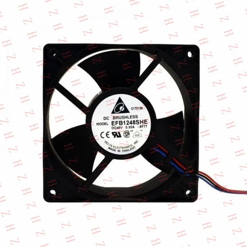 P+ for Delta 48V High Speed Axial Fan EFB1248SHE 120x120x38MM 3-Wire Tach Output Sensor