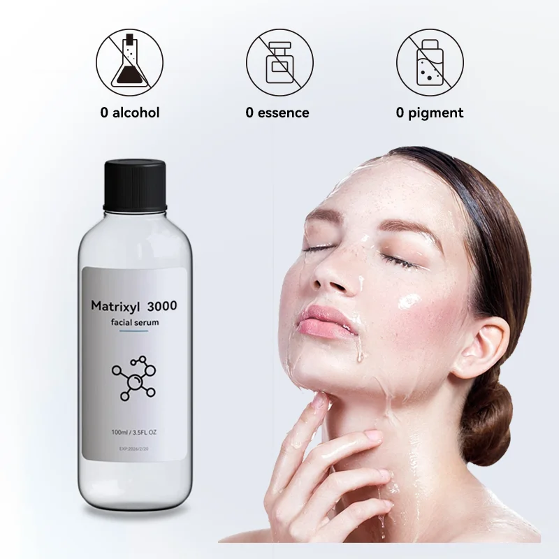 Hot Sale Matrixyl 3000 Peptide Facial Serum Hyaluronic Acid Anti-wrinkle Firming Mistourzing Brightening Beauty Health