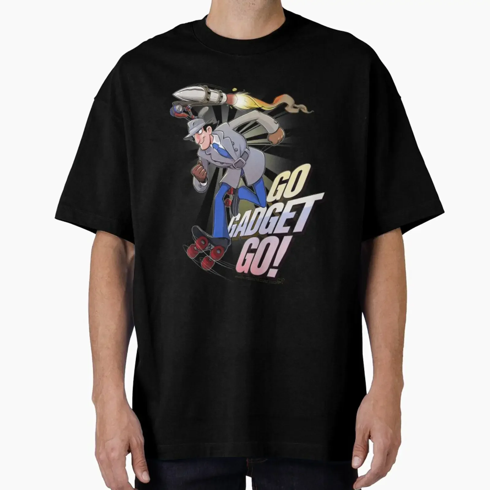 Go Gadget designed and sold by Luxurious796 vintage Washed Slightly Soft Casual Stylish streetwear Comfortable designer clothes