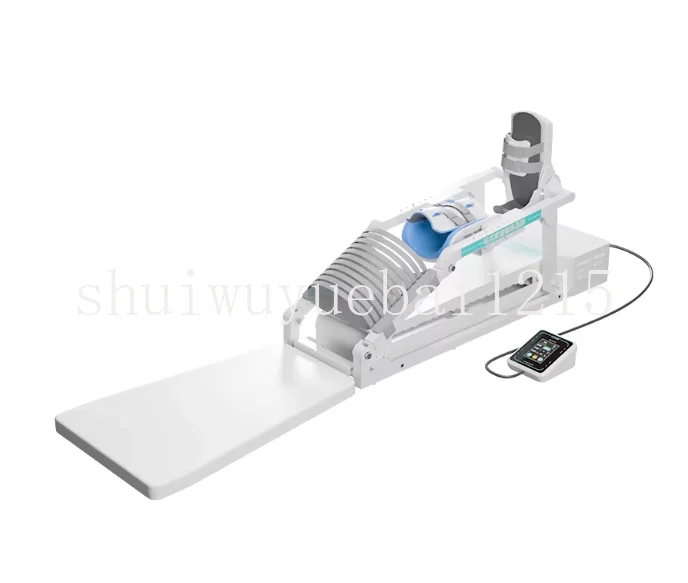 Intelligent automatic lower limb exerciser for knee joint stiffness, leg bending and straightening, reciprocating stretching