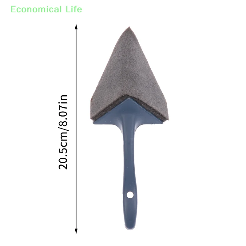 1pc Triangle Paint Brush With Durable Plastic Handle - Multi-Functional Corner And Painter For Easy Application