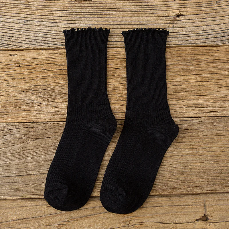 1Pair Fashion Women Warm Wool Socks Breathable Cute Spring Autumn Winter Cotton Short Retro Sox Gifts For Woman Hot Sale