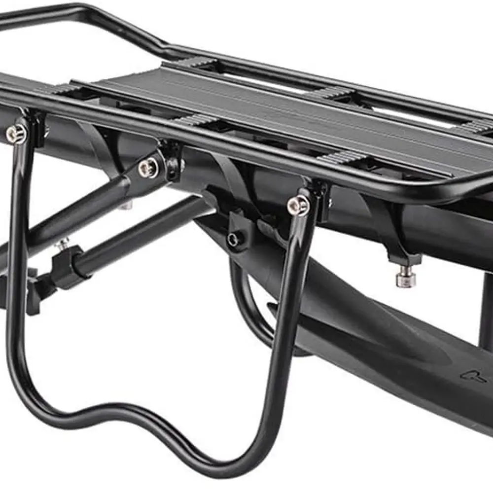 

Rear Bike Rack for Mountain and Road Bicycles - Quick Release, Cargo Carrier with Fender