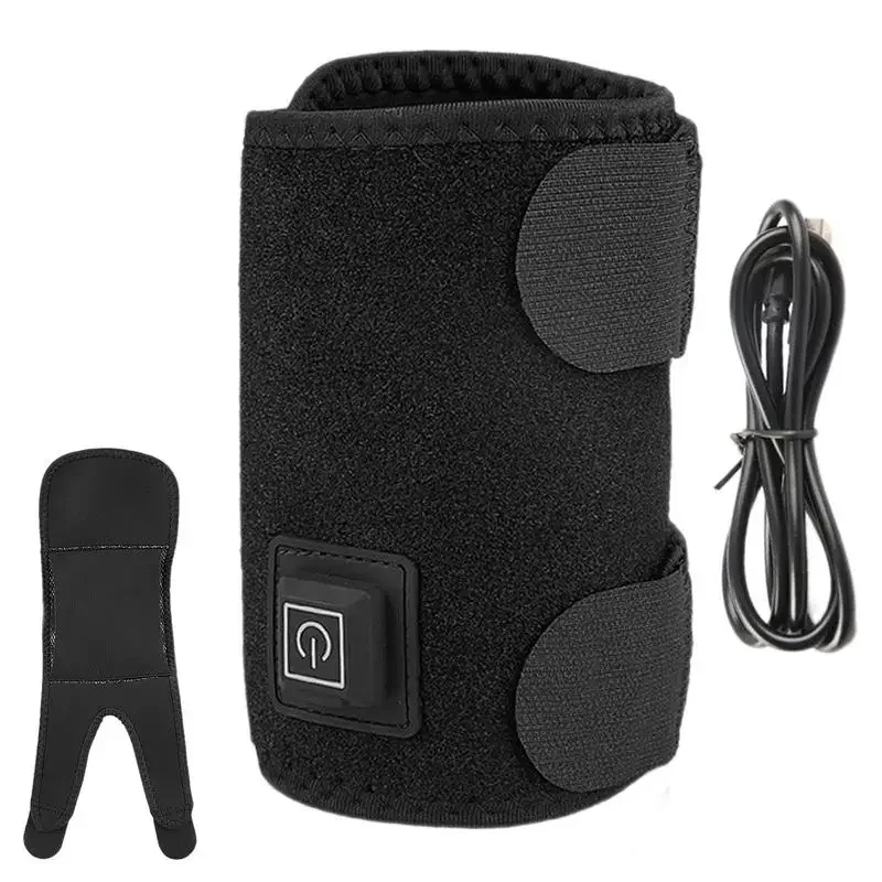 Heating Elbow Wrap Tennis Elbow Support Brace Arm Heating Pad Sleeve Electric Elbow Heat Wrap With Adjustable 3 Temperature