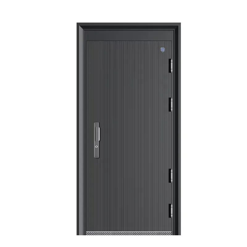 High-End Zongchen Steel Entry Security Door Class Bulletproof Finished Surface 5 Year Warranty Victorian Design for Exterior