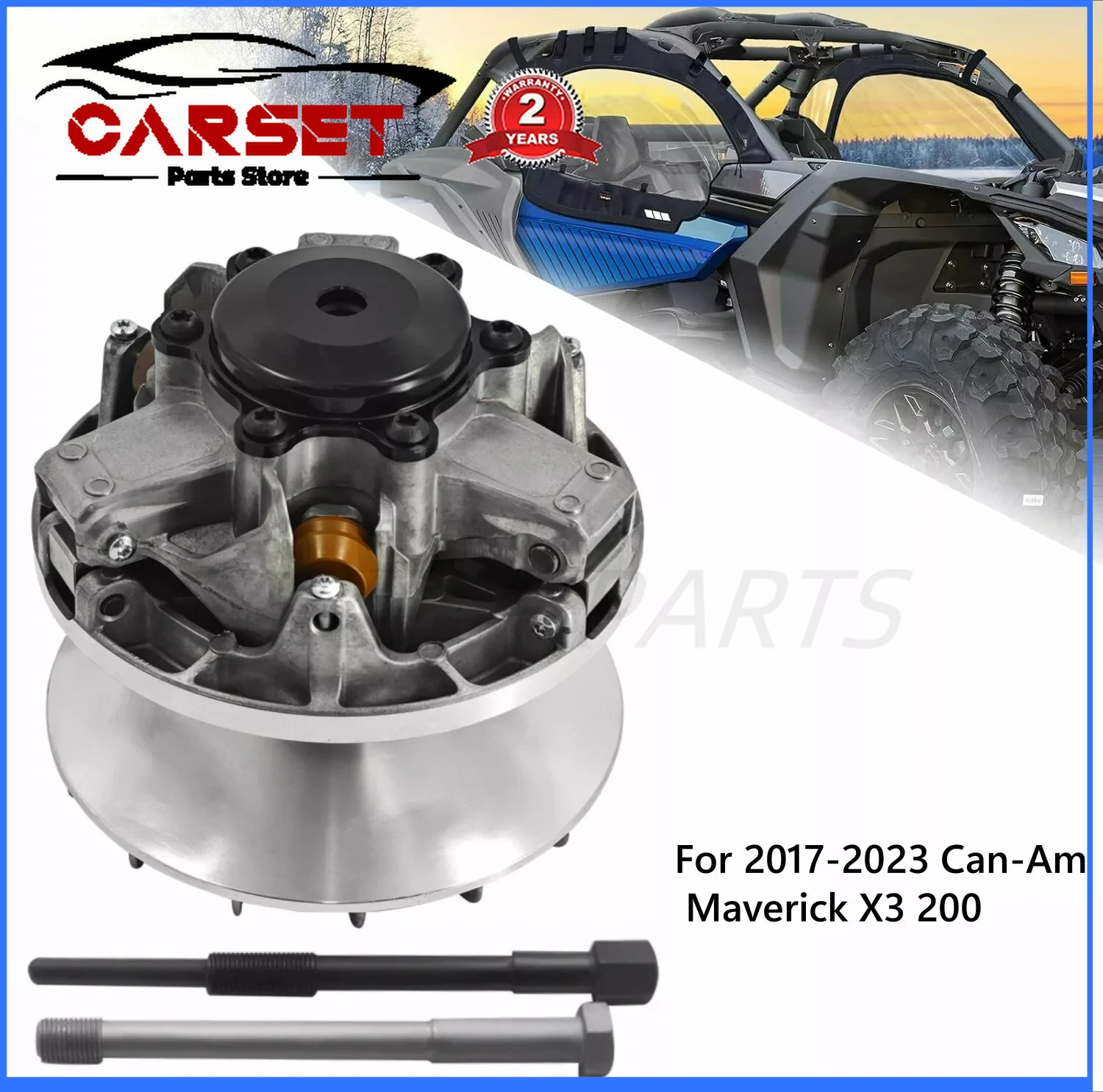 

RTS Primary Clutch for Can-Am Maverick X3 200HP Turbo RR 2022+ OEM P-Drive Pulley Primary Clutch Assy 417224867 420686870