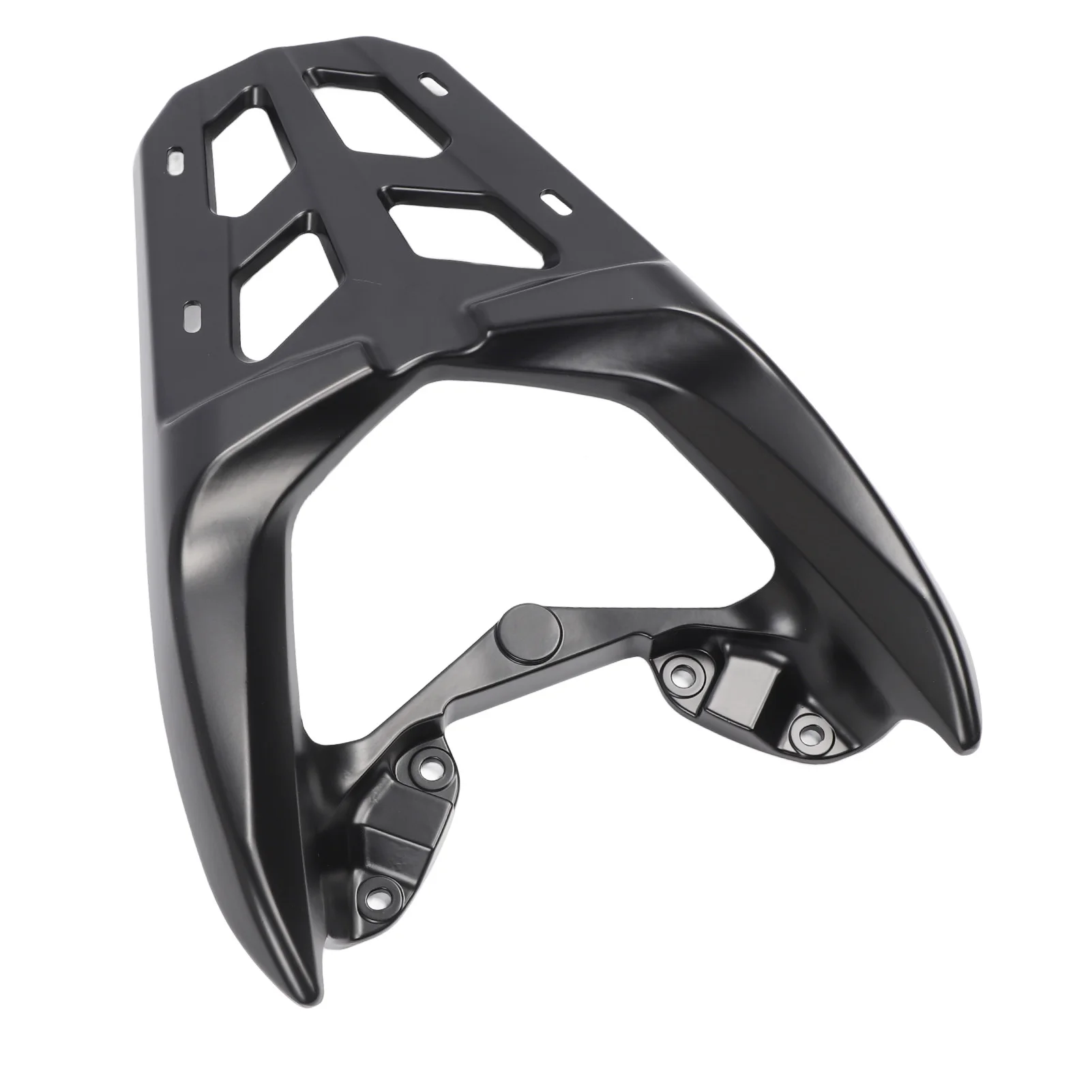 Motorcycle Rear Luggage Rack Strong Tail Storage Cargo Carrier Bracket Aluminium Alloy for Nmax155 Motorcycle Luggage Carrier