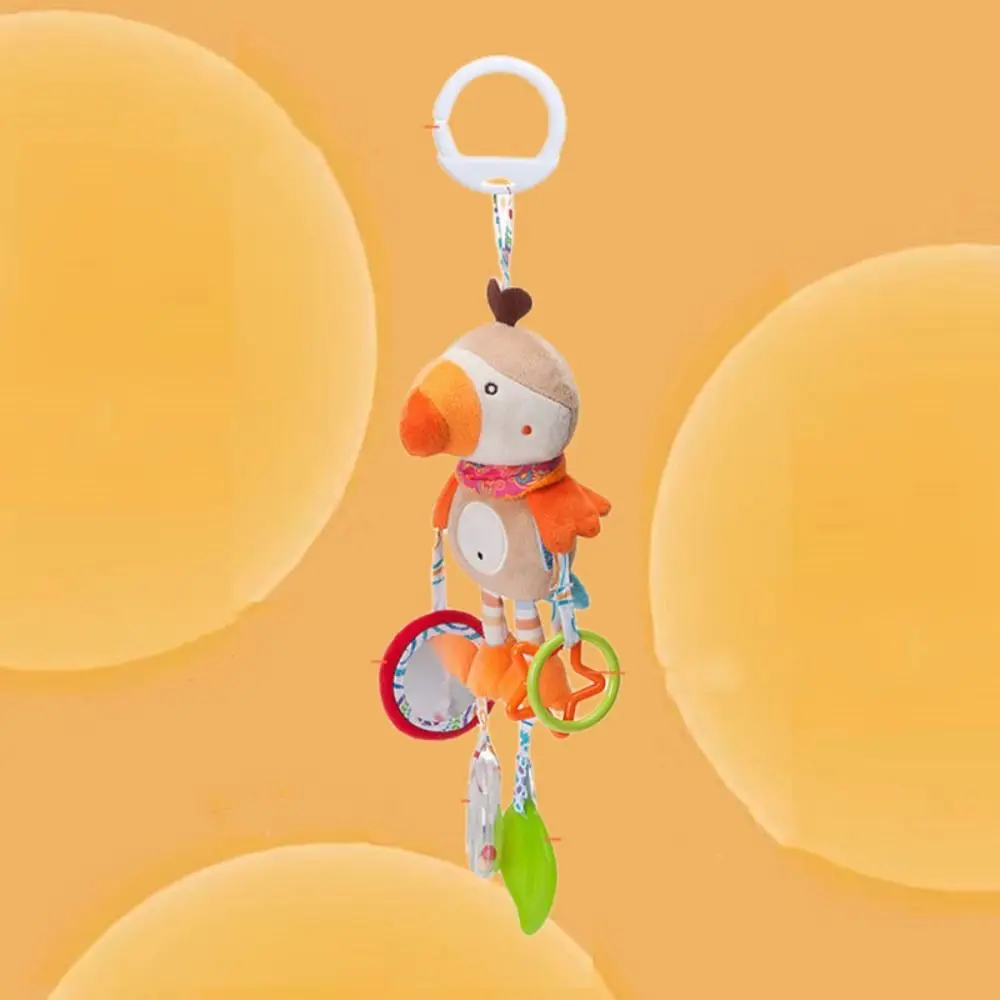 Nette Design Baby Rassel Spielzeug Greifen Fähigkeit Training Plüsch Material Kinderwagen Hängen Spielzeug Glocke Spielzeug Stofftier
