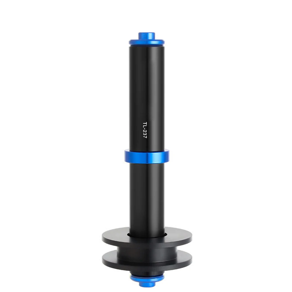 

1 Pcs Bicycle Chain Retainer Road Bike Freewheel Aluminum Alloy Tensioner Adjustable Tension Thru-axle Blue Quick Release Tool