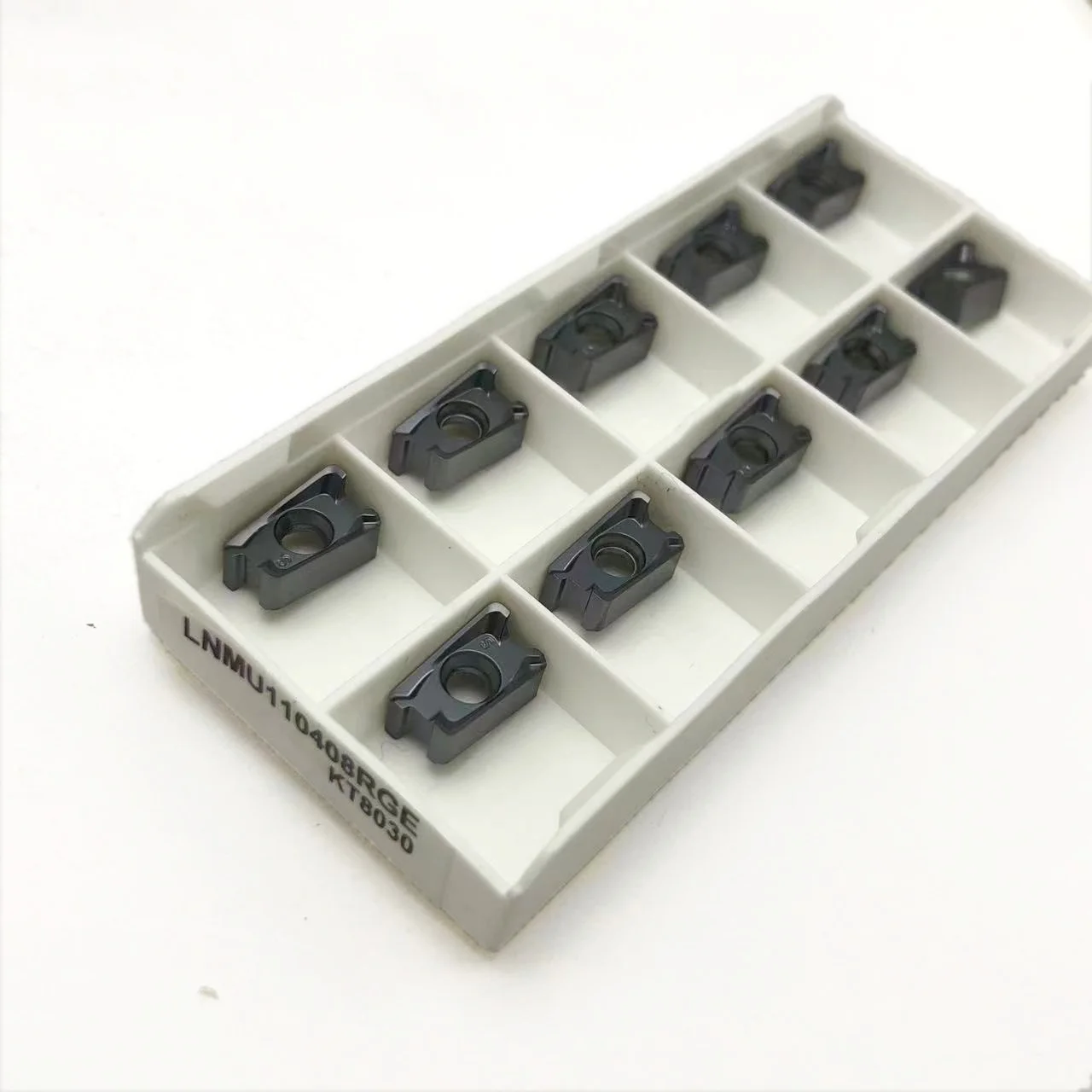LN11 LNMU110408 fresa ad alta velocità bar fast feed CNC in lega dura fresa ad avanzamento rapido inserto per fresatura in lega dura LNMU