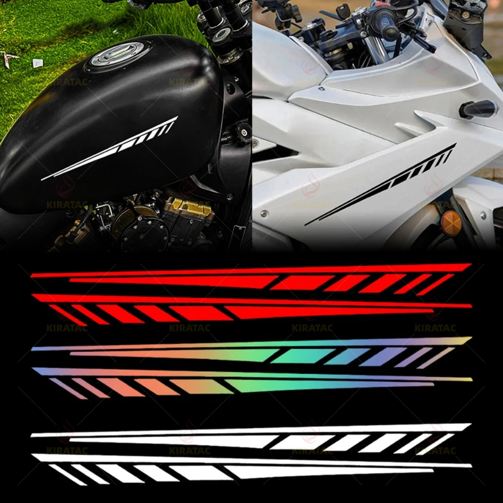 

1 pair creative motorcycle fuel tank decals, suitable for motorcycle fairings, rear fenders, windshields, bicycles, universal