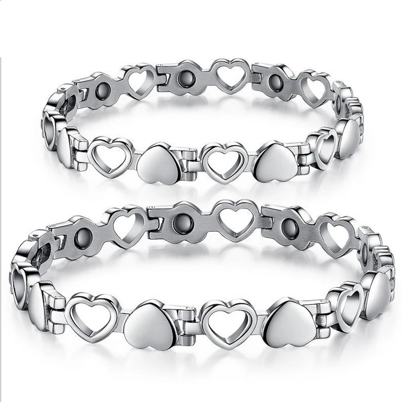 

Titanium Steel Love Wristband for Women Trendy Chain Titanium Steel Bracelet Link Wristband For Women Bracelets Gifts