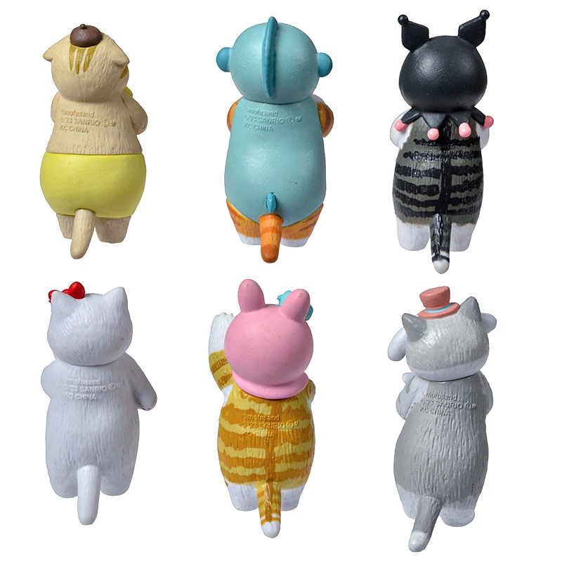 Mofusand Hai Katze Blind Box Obst Tier Niedliche Minifiguren Anime Ornamente Puppen Fans Kinderspielzeug Modell Weihnachten Geburtstagsgeschenke – Detail 6