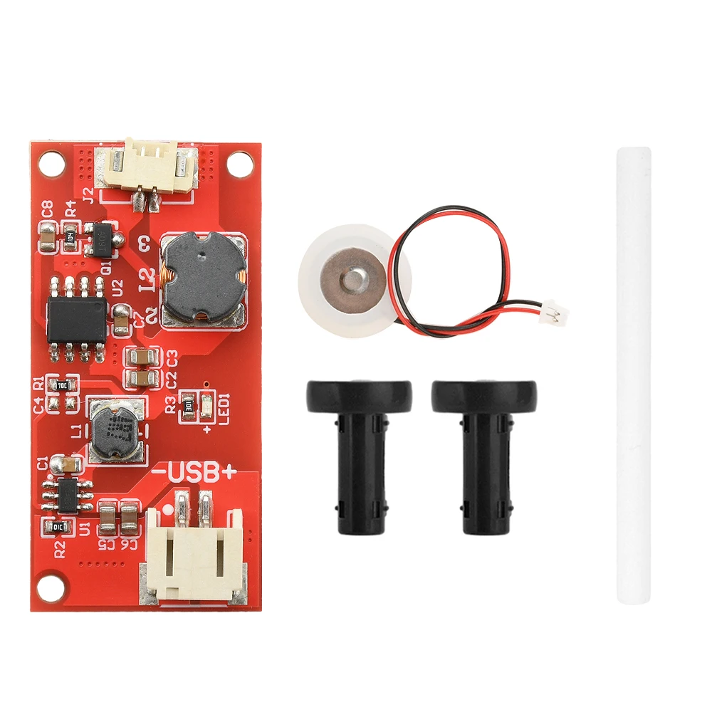 DC 6-24V Wide Voltage Mini Humidifier DIY Kit Humidification Module Ultrasonic Atomization Control Driver Board Mini Oscillating